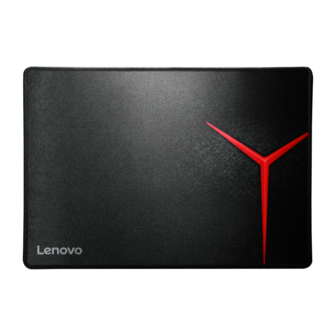 Lenovo GXY0K07130 alfombrilla para ratón Alfombrilla de ratón para juegos Negro, Rojo