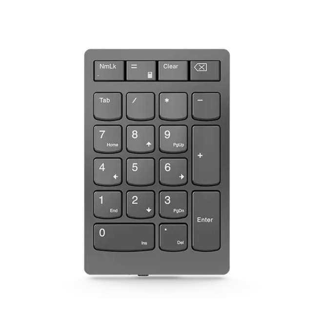 Lenovo Go Wireless teclado numérico Universal Bluetooth/USB/RF Wireless Gris