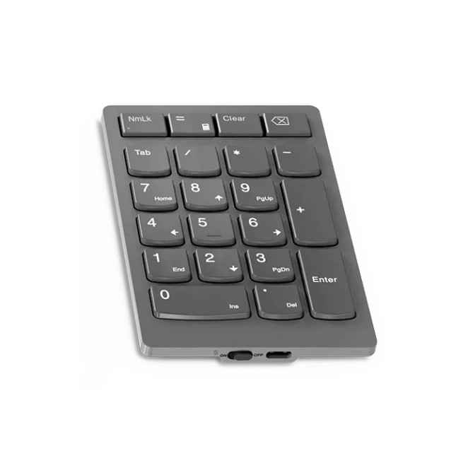 Lenovo Go Wireless teclado numérico Universal Bluetooth/USB/RF Wireless Gris
