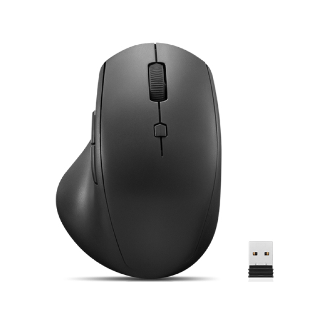 Lenovo 600 Wireless Media ratón Oficina mano derecha RF inalámbrico Óptico 2400 DPI