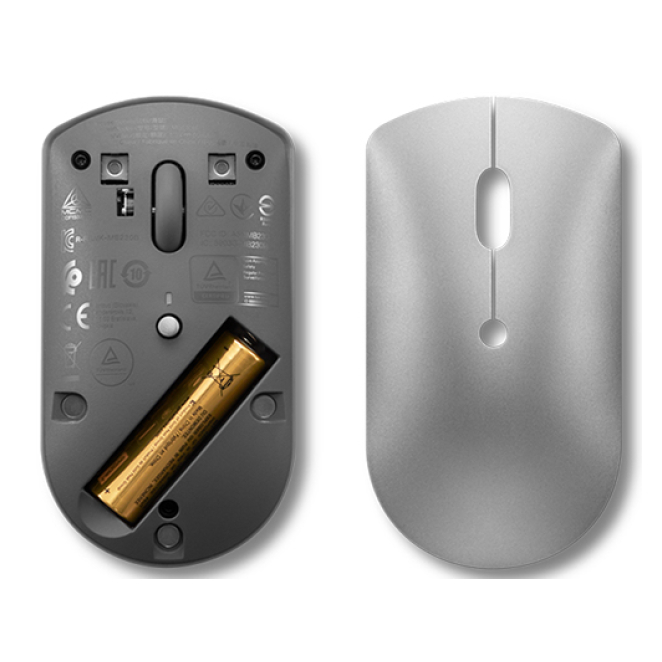 Lenovo 600 ratón Bluetooth Óptico 2400 DPI comodidad ergonómica