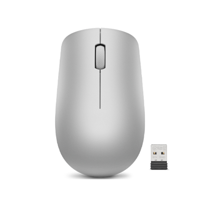 Lenovo 530 ratón Oficina Ambidextro RF inalámbrico Óptico 1200 DPI