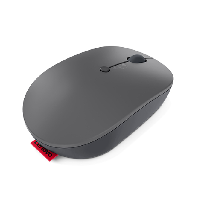 Lenovo Go Wireless Multi Device ratón Oficina Ambidextro RF Wireless + Bluetooth + USB Type-A Óptico 2400 DPI
