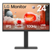 LG 24BA650 LED display 60,5 cm (23.8″) 1920 x 1080 Pixeles Full HD Negro