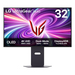 LG 32GS95UV-B pantalla para PC 81,3 cm (32″) 3840 x 2160 Pixeles 4K Ultra HD OLED Negro