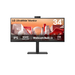 LG 34BA85QE-B pantalla para PC 86,4 cm (34″) 3440 x 1440 Pixeles Wide Quad HD LCD Negro