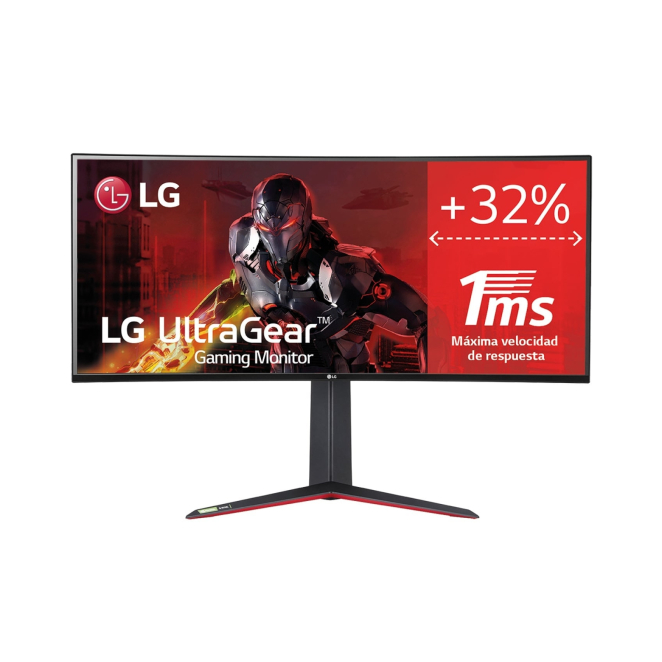LG 34GN850P-B pantalla para PC 86,4 cm (34″) 3440 x 1440 Pixeles Wide Quad HD LED Negro