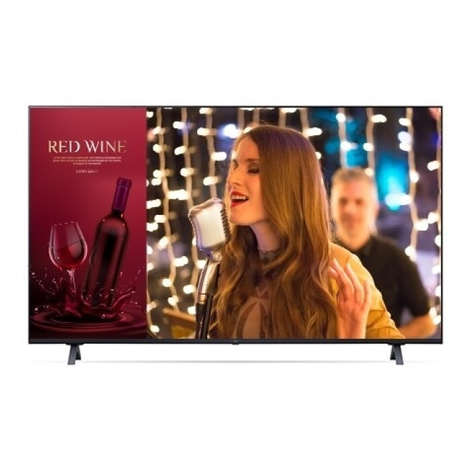 LG 50UR640S3ZD Pantalla plana para señalización digital 127 cm (50″) LED Wifi 4K Ultra HD Azul Procesador incorporado WebOS