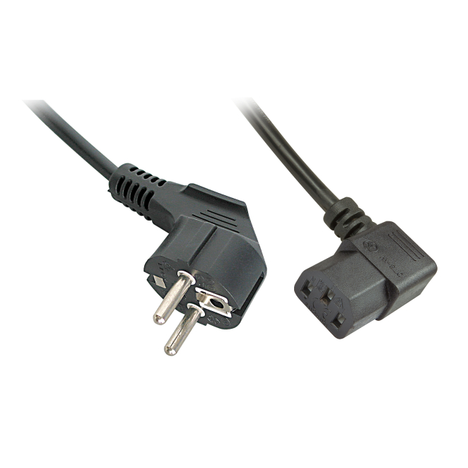 Lindy 30302 cable de transmisión Negro 3 m CEE7/7 IEC 320