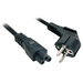Lindy 2m, CEE 7/7 - IEC 320 C5 Negro CEE7/7 C5 acoplador