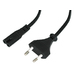 Lindy 30423 cable de transmisión Negro 5 m CEE7/16 C7 acoplador