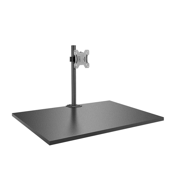 Lindy 40656 soporte para monitor 71,1 cm (28″) Escritorio Negro