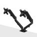 Lindy 40708 soporte para monitor 68,6 cm (27″) Escritorio Negro