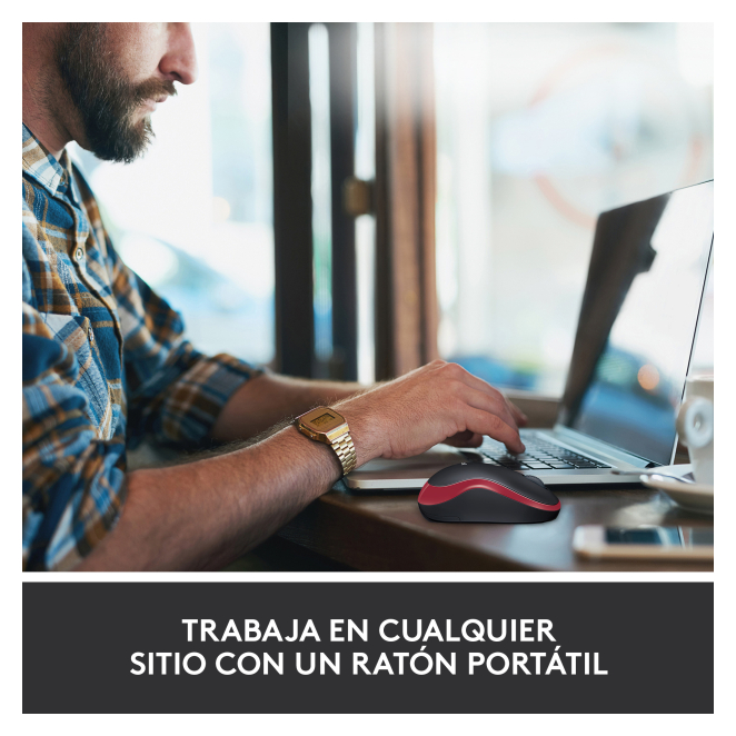 Logitech M185 inalámbrico eficiente