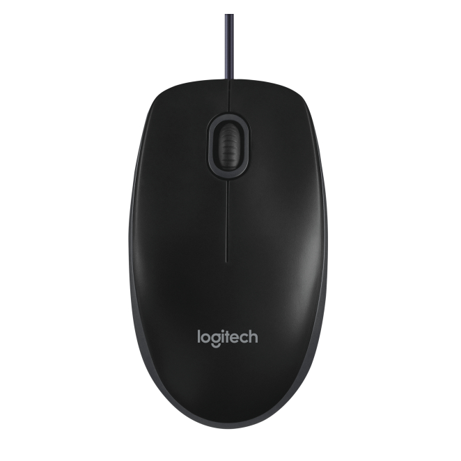 Logitech B100 ratón Oficina Ambidextro USB tipo A Óptico 800 DPI