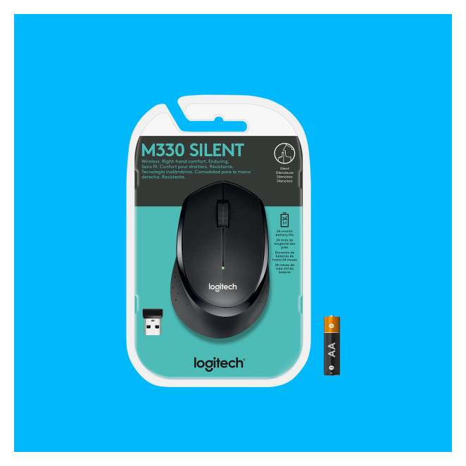Logitech M330 SILENT PLUS oficina