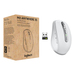 Logitech MX Anywhere 3S for Business, ratón inalámbrico, compacto, 8000 DPI, desplazamiento MagSpeed, clic discreto, Bluetooth, conexión Logi Bolt segura, para Windows/Mac/Chrome/Linux, Gris Claro