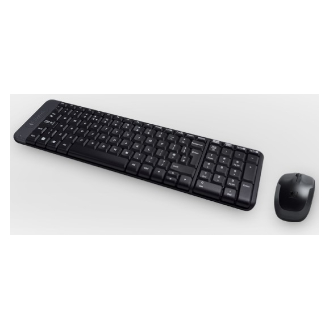 Logitech Wireless Combo MK220 teclado compacto y ratón óptico