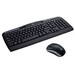 Logitech Wireless Combo MK330 teclado Ratón incluido Oficina RF inalámbrico QWERTY Internacional de EE.UU. Negro