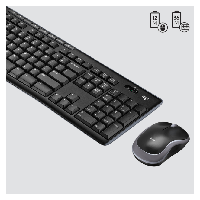 experiencia de uso del teclado y ratón Logitech MK270
