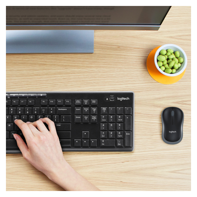 teclado y ratón inalámbricos Logitech MK270