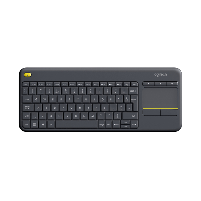 Logitech K400 Plus con tecnología inalámbrica