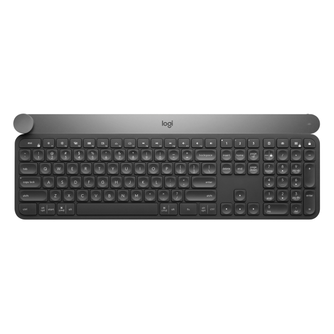 Logitech 920-008500 teclado Universal RF Wireless + Bluetooth QWERTY Italiano Negro, Gris