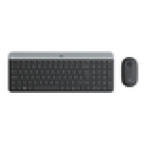 Logitech 920-009200 teclado Ratón incluido Universal RF inalámbrico QWERTY Nórdico Grafito