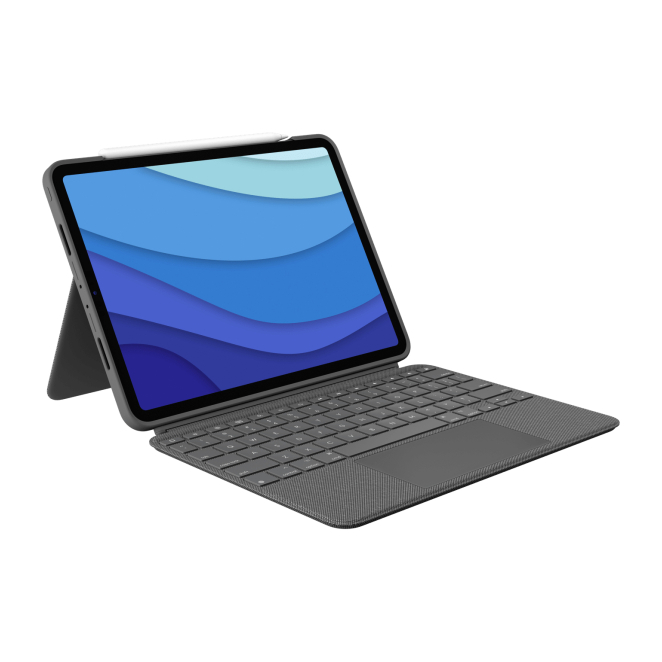 Logitech 920-010255 teclado para móvil QWERTY Internacional de EE.UU. Smart Connector Gris
