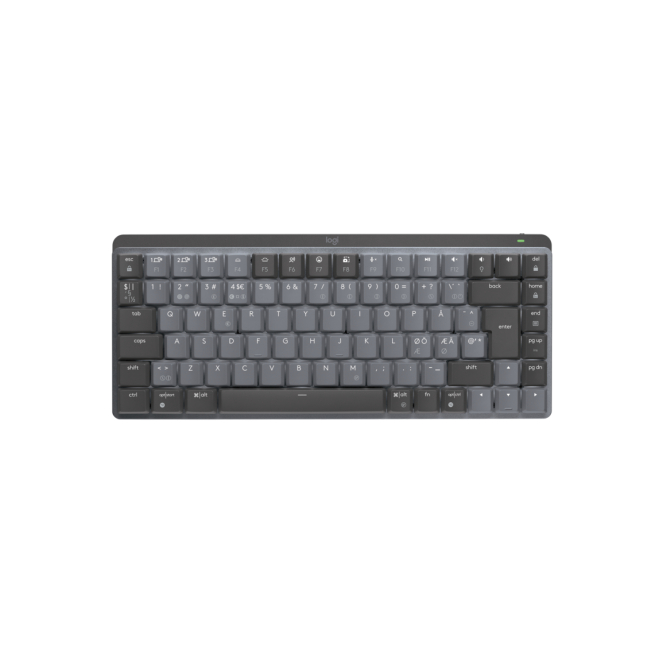 teclado Logitech inalámbrico con retroiluminación ajustable