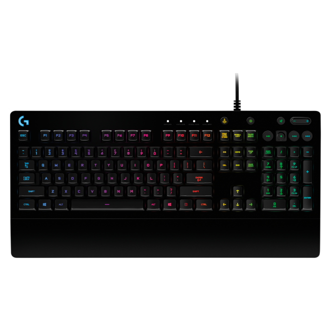 Logitech G G213 Prodigy teclado Juego USB QWERTY Portugués Negro