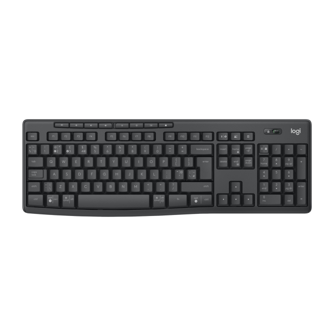 Logitech 920-012073 teclado Ratón incluido Oficina Bluetooth QWERTY Inglés del Reino Unido Grafito