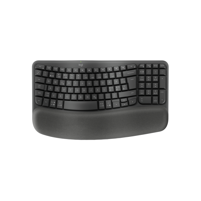 Beneficios del Logitech 920-012332 teclado oficina RF Wireless + Bluetooth QWERTY Nórdico Grafito