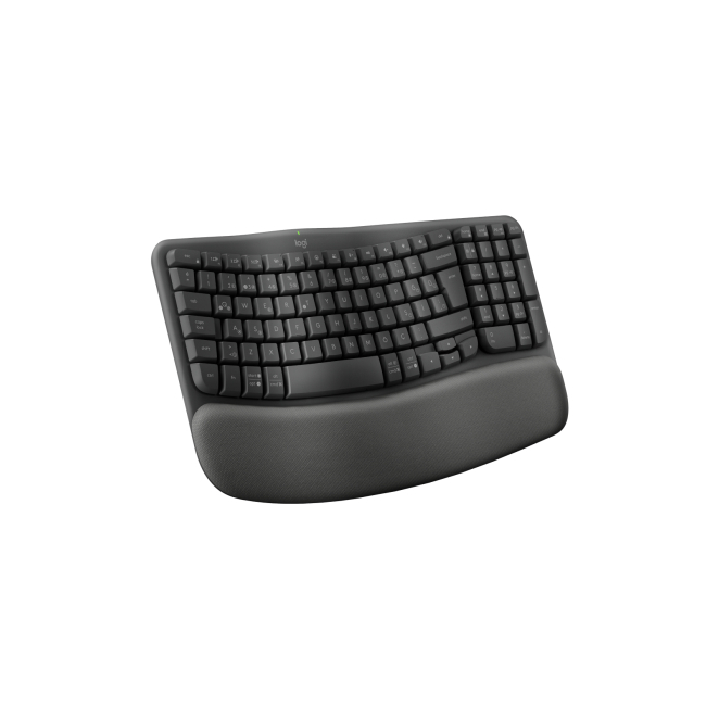 Entoro de trabajo para el Logitech 920-012332 teclado oficina RF Wireless + Bluetooth QWERTY Nórdico Grafito