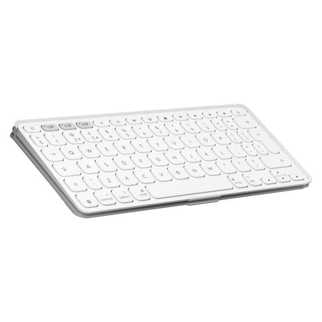 Logitech 920-013018 detalle de teclas y conectividad Bluetooth