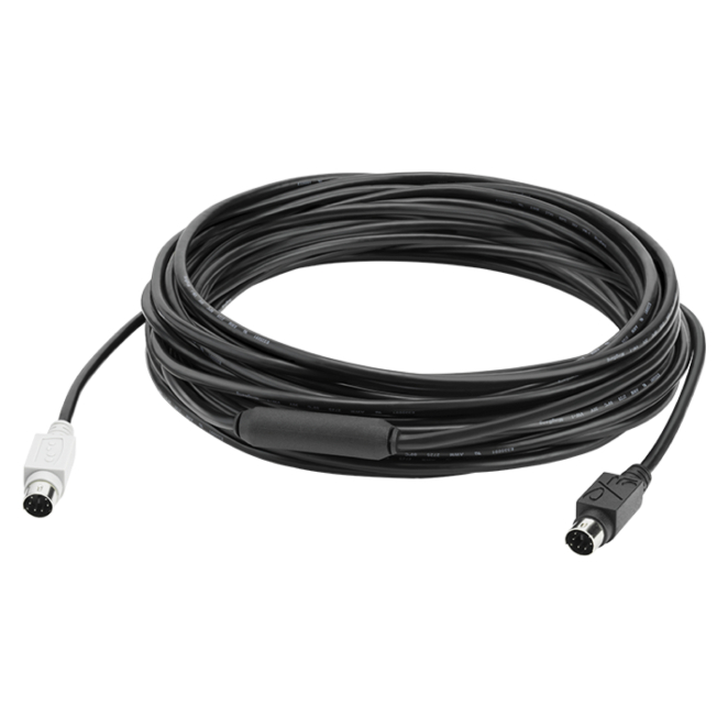 Logitech 939-001487 cable ps/2 10 m 6-p Mini-DIN Negro