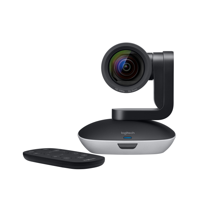 Logitech 960-001186 cámara de videoconferencia Negro, Gris 30 pps