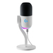 Logitech G Yeti GX, micrófono dinámico RGB con LIGHTSYNC para gaming, micrófono USB para streaming, supercardioide, Plug and Play USB para PC/Mac - Blanco