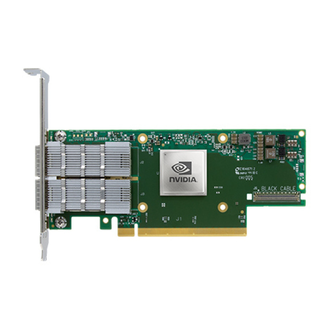 Nvidia ConnectX-6 InfiniBand Interno Fibra 100000 Mbit/s