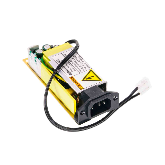 Mikrotik 24V2APOW adaptador e inversor de corriente Interior 60 W Negro, Amarillo