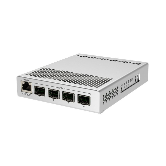 Mikrotik CRS305-1G-4S+IN switch Gestionado Gigabit Ethernet (10/100/1000) Energía sobre Ethernet (PoE) Blanco