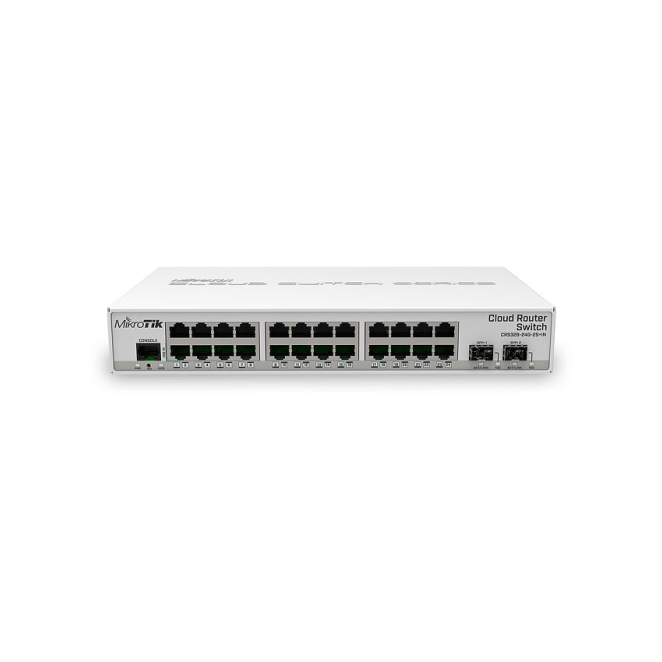 Mikrotik CRS326-24G-2S+IN switch Gestionado Gigabit Ethernet (10/100/1000) Energía sobre Ethernet (PoE) Blanco