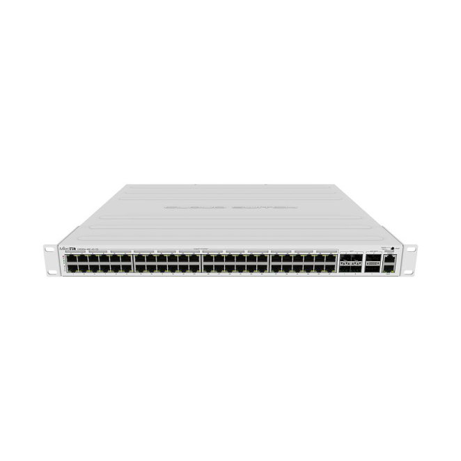 Switch gestionado Mikrotik CRS354-48P-4S+2Q+RM con 48 puertos Gigabit Ethernet