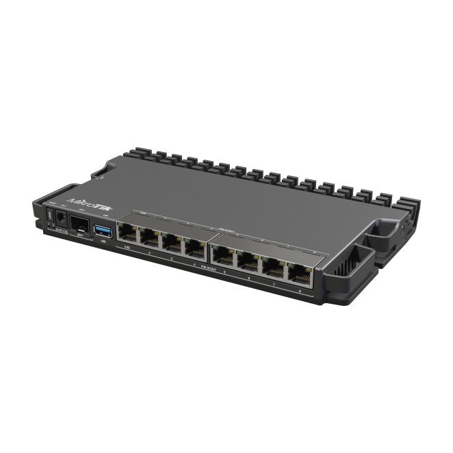Mikrotik RB5009UG+S+IN router 2.5 Gigabit Ethernet Negro