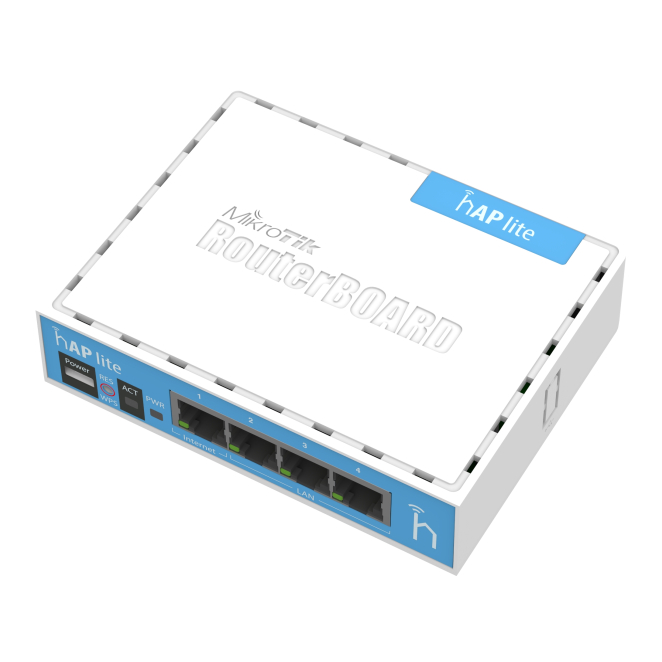 Mikrotik hAP lite Blanco