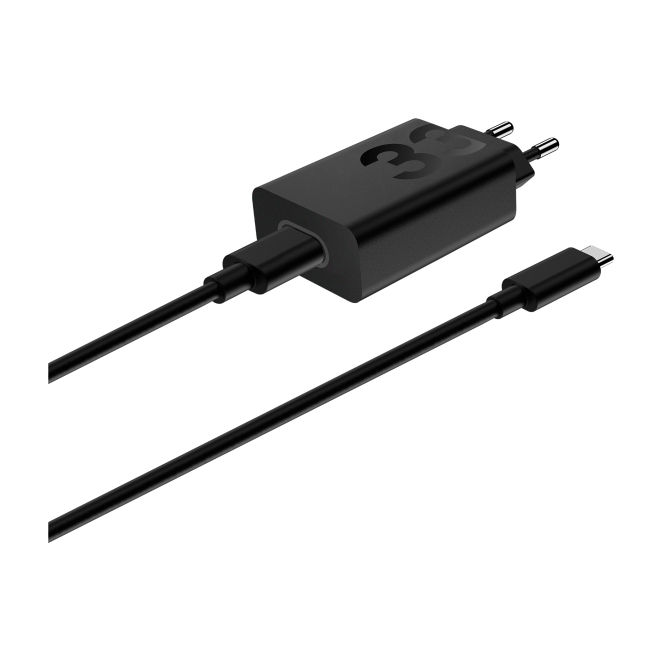 Motorola TurboPower 33W EU Universal Negro Corriente alterna Carga rápida Interior