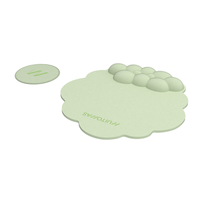 Muitomas MOUSEPADGN alfombrilla para ratón Verde