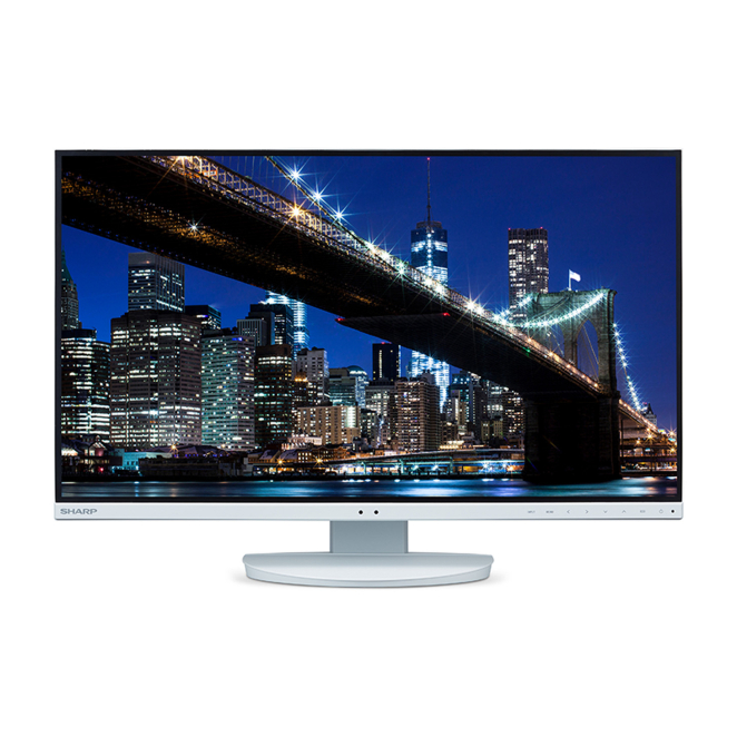 Sharp MultiSync EA272Q pantalla para PC 68,6 cm (27″) 2560 x 1440 Pixeles 4K Ultra HD LCD Blanco