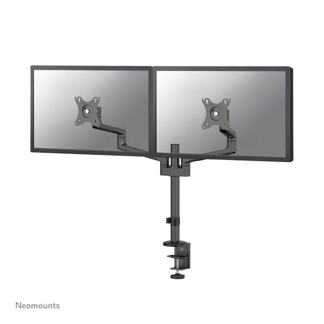 Neomounts DS60-425BL2 Brazo de monitor 17-27″ - ahorro de espacio