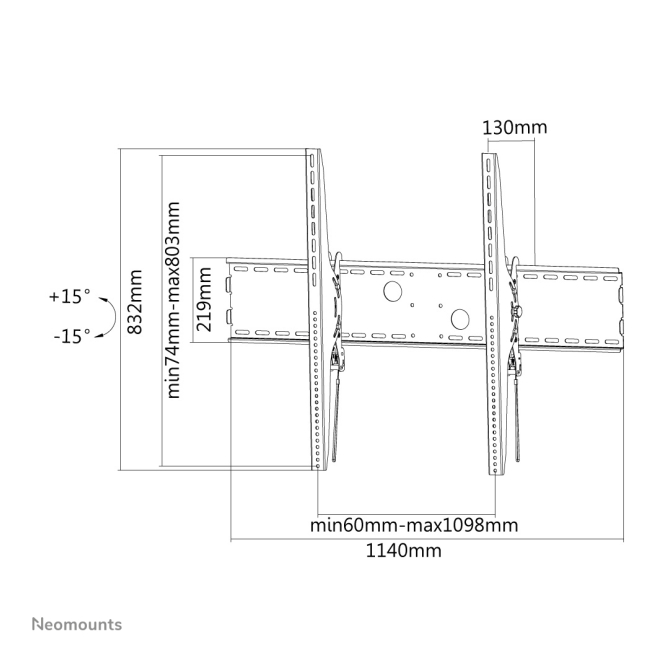 Razones para comprar Neomounts LFD-W2000